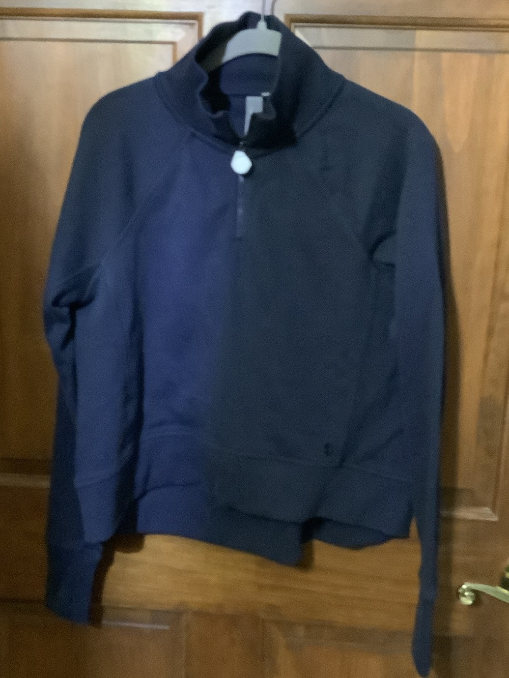 Sweaty Betty Women’s Navy Half-Zip Sweatshirt